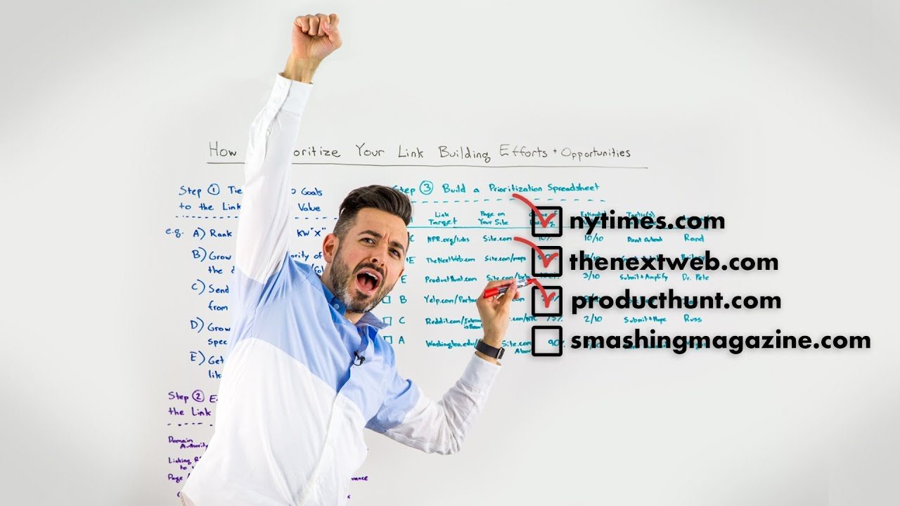 Prioritize your link building efforts – Whiteboard Friday