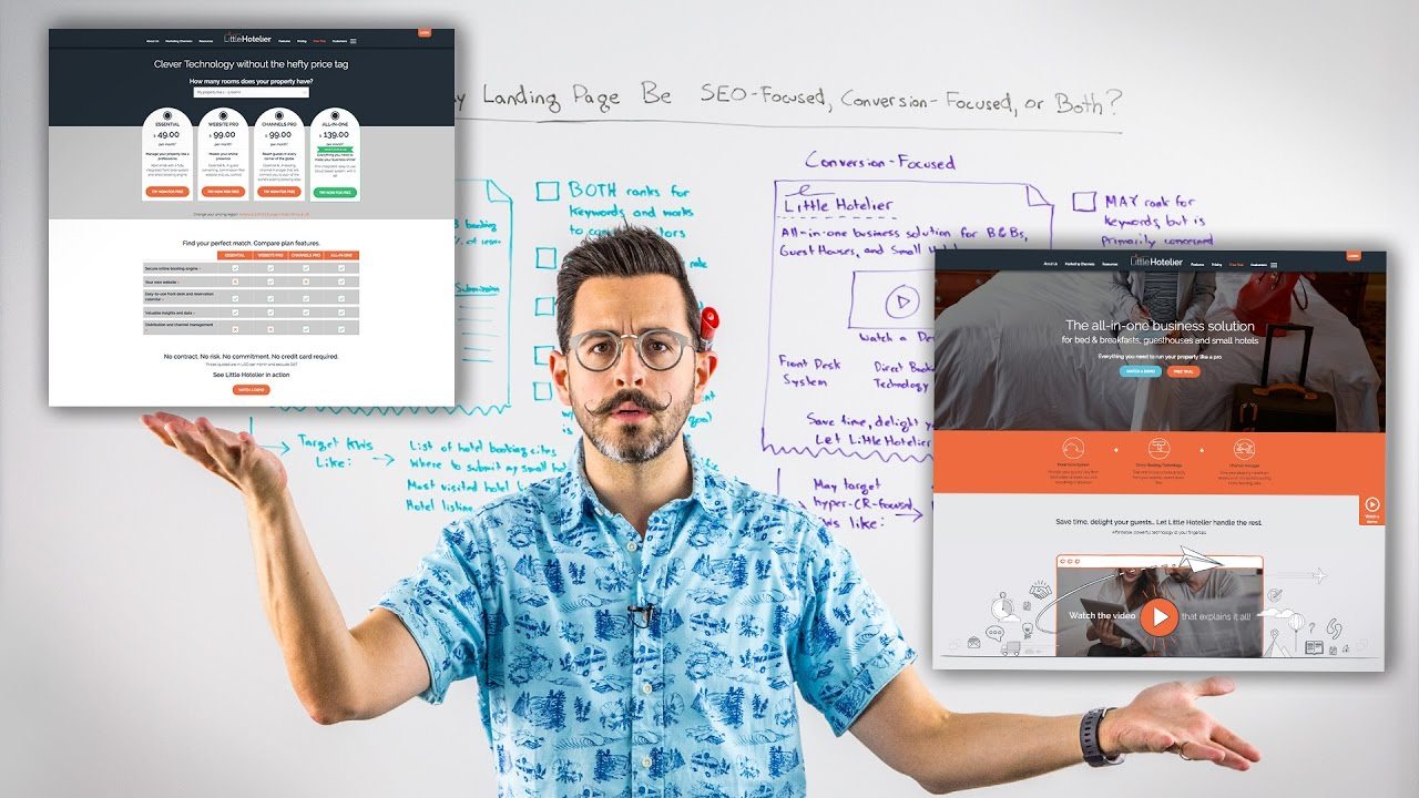 Should My Landing Page Be SEO-Focused, Conversion-Focused, or Both? – Whiteboard Friday